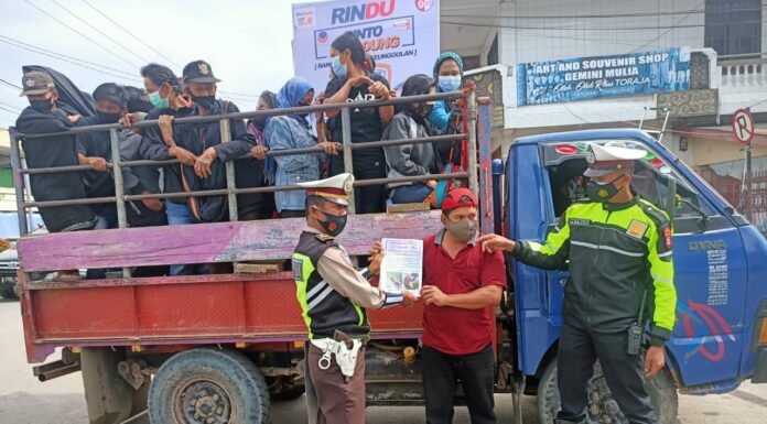 Hari Kelima Ops Zebra Sat Lantas Polres Torut Kedepankan sikap Persuasif, Humanis dan Simpatik