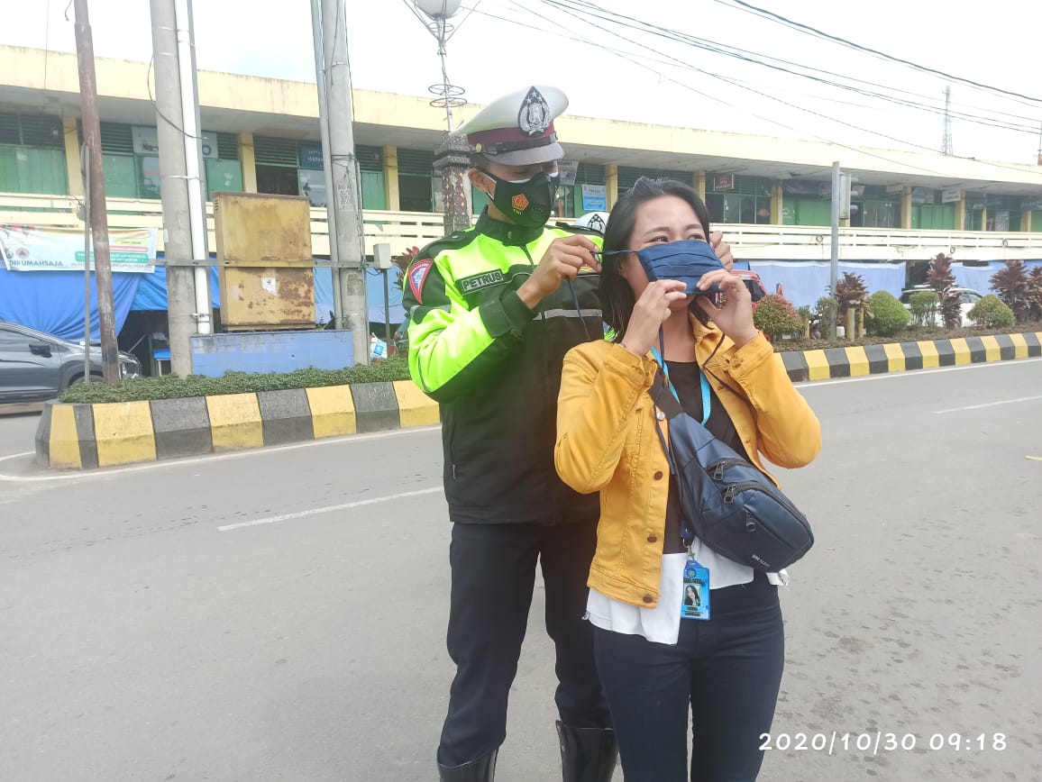 Hari Kelima Ops Zebra Sat Lantas Polres Torut Kedepankan sikap Persuasif, Humanis dan Simpatik