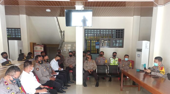 Arahan Kapolres Torut Terkait Situasi Kamtibmas Toraja Utara Hadapi Pilkada Kapolres Toraja Utara