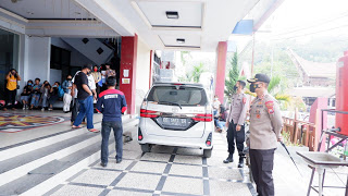 Sebabkan Kerumunan, Kapolres Tator AKBP Sarly Sollu Ingatkan Panitia Rektor UKI Cup