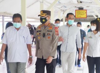 Kapolres Tana Toraja Sarly Sollu Tinjau Kesiapan RSUD Lakipadada Menerima Pasien Covid-19