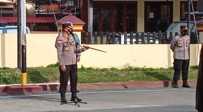 Catat! Mulai Besok Polres Tator Akan Tegakkan Disiplin Prokes PPKM Level 4 Kapolres Tana Toraja