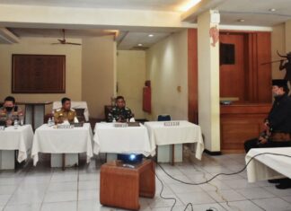 Rapat satgas Covid-19 Toraja Utara
