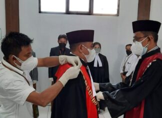 Pelantikan Wakil Ketua PN Makale