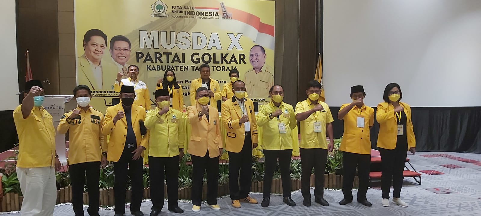 Musda X Golkar, Victor Datuan Batara Resmi Nahkodai DPD II Golkar Tana Toraja