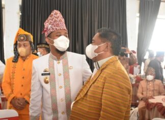 Bupati Ombas Bersama Plt Gubernur Andi Sudirman Sulaiman