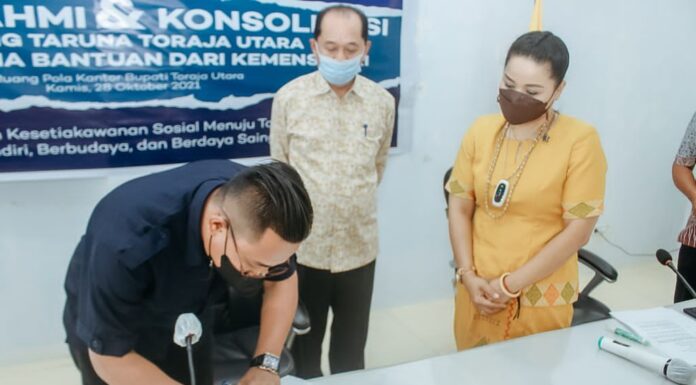 Gusti Palumpun ketua karang taruna torut