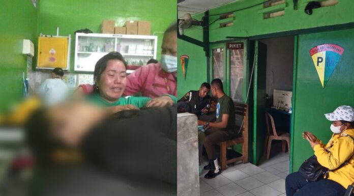 Lisna Boroallo mendatangi markas POM TNI